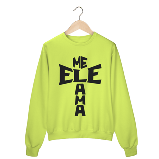 Nome do produto MOLETOM FECHADO ELE ME AMA PRETO ( varias cores )