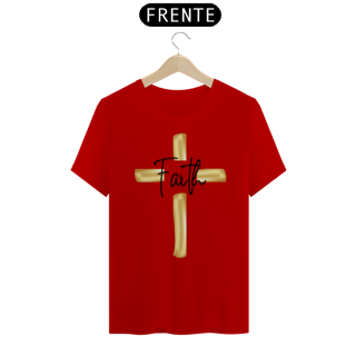 Nome do produto Camisa Quality Faith Cruz Dourada ( varias cores )