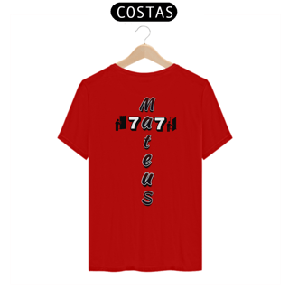 Nome do produto CAMISA QUALITY MATEUS 7.7 CRUZ PRETA ( COSTAS - varias cores )