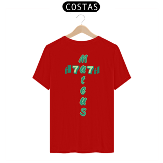 Nome do produto CAMISA QUALITY MATEUS 7.7 CRUZ VERDE ( COSTAS - varias cores )