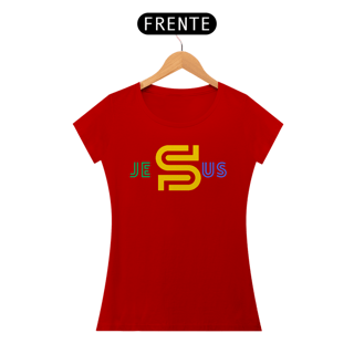 Nome do produto BABY LONG QUALITY JESUS ESTAMPA BRASIL ( varias cores )