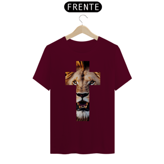Nome do produto CAMISA CRUZ EM FORMA DE LEÃO ( varias cores )