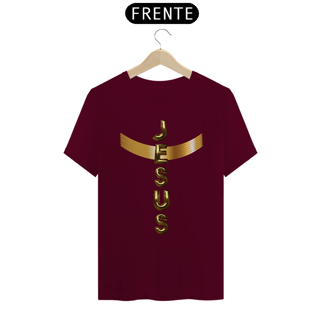 Nome do produto CAMISA QUALITY DOURADA JESUS EM CRUZ ( varias cores )