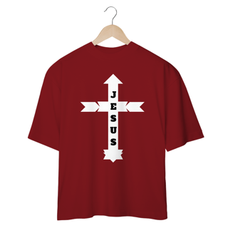 Nome do produto OVER SIZE JESUS COM SETAS ( varias cores )