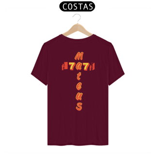 Nome do produto CAMISA QUALITY MATEUS 7.7 CRUZ LARANJA ( COSTAS - varias cores )