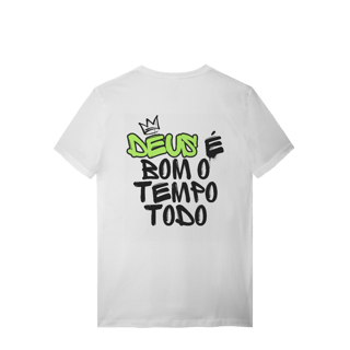 Nome do produto Deus é Bom 100% Algodão