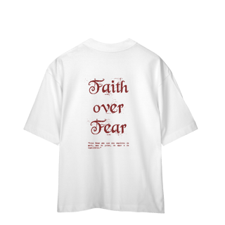 Nome do produto Faith over Fear Oversized