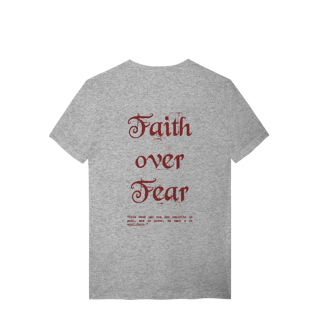 Nome do produto Faith over Fear 100% Algodão