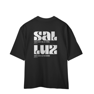 Nome do produto Sal & Luz Oversized