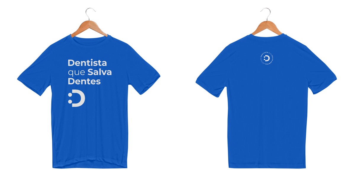 Nome do produto: Camiseta Sport Dry UV - AR - Dentista que salva dentes