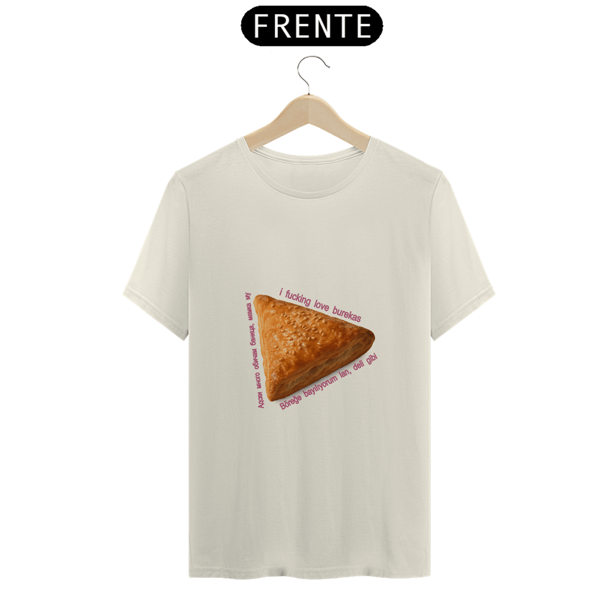 Nome do produto: pqp eu amo burekas!