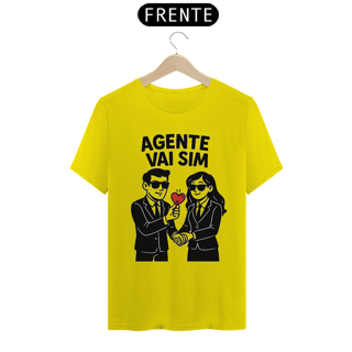 Nome do produto Camiseta Unisex Quality “Agente vai sim“