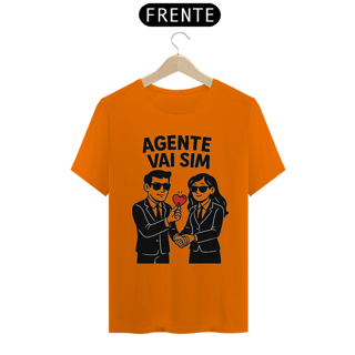 Nome do produto Camiseta Unisex Quality “Agente vai sim“