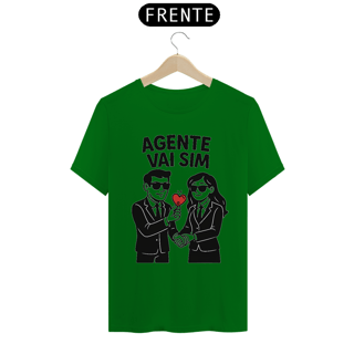 Nome do produto Camiseta Unisex Quality “Agente vai sim“