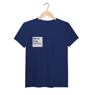 Nome do produto T-Shirt Pima - Never Stop