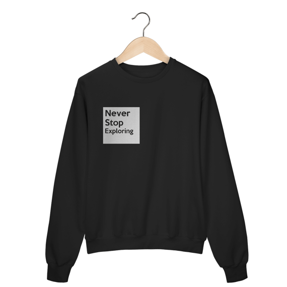 Moletom Prime Fechado - Never Stop