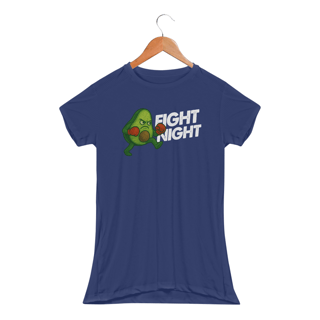 Nome do produto Camiseta Baby Long Dry UV - Feminina InVoccado Fight Night