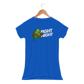 Nome do produto Camiseta Baby Long Dry UV - Feminina InVoccado Fight Night