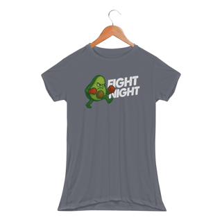 Nome do produto Camiseta Baby Long Dry UV - Feminina InVoccado Fight Night