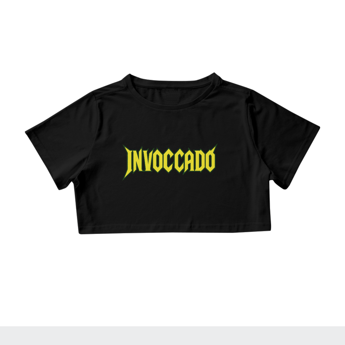 Nome do produto: Camisa Cropped - InVoccado Rock