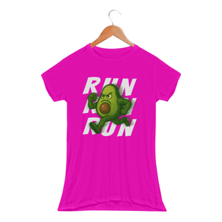 Nome do produto Camiseta Baby Long Dry UV - Feminina InVoccado Run Run Run