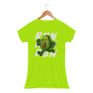 Nome do produto Camiseta Baby Long Dry UV - Feminina InVoccado Run Run Run