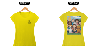 Nome do produto Camiseta Feminina Quality - (Amizade Pet)