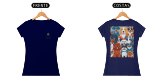 Nome do produto Camiseta Feminina - (Super Raças)