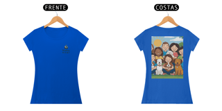 Nome do produto Camiseta Feminina Quality - (Amizade Pet)