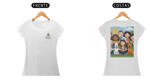 Nome do produto Camiseta Feminina Quality - (Amizade Pet)