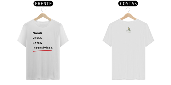 Camisa Masculina Prime - Linha Vet - Intensivista - Branca