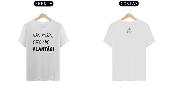 Camisa Masculina Prime - Linha Vet - Plantão - Branca