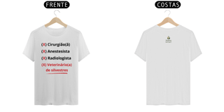Camisa Masculina Prime - Linha Vet - Silvestres - Branca