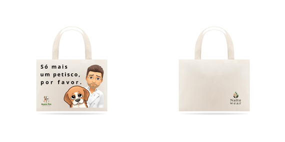 Eco Bag - Nutrir Pet (Só mais um petisco...)