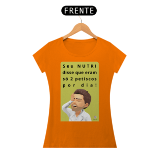 Nome do produto Camiseta Feminina Quality - Nutrir Pet (Só 2 peticos)