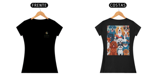 Nome do produto Camiseta Feminina - (Super Raças)
