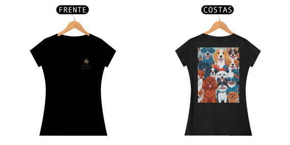Camiseta Feminina - (Super Raças)