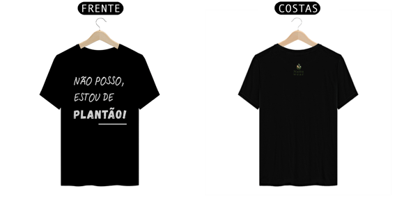Camisa Masculina Prime - Linha Vet - Plantão - Preta