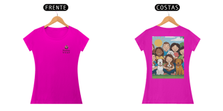 Nome do produto Camiseta Feminina Quality - (Amizade Pet)