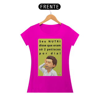 Nome do produto Camiseta Feminina Quality - Nutrir Pet (Só 2 peticos)