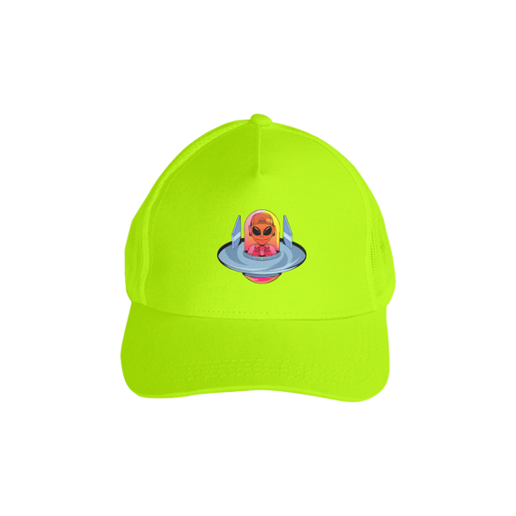 Boné Americano - Piloto Alien
