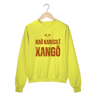 Nome do produto Moletom Fechado Xangô