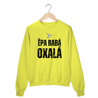 Nome do produto Moletom Fechado Oxalá