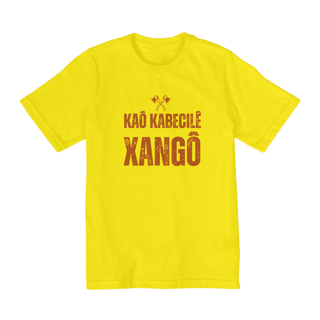 Nome do produto Camiseta Infantil Xangô Quality (2 a 8)