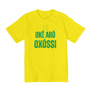 Nome do produto Camiseta Infantil Oxóssi Quality (10 a 14)