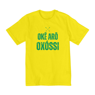 Nome do produto Camiseta Infantil Oxóssi Quality (2 a 8)