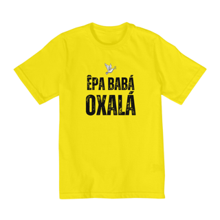 Nome do produto Camiseta Infantil Oxalá Quality (2 a 8)