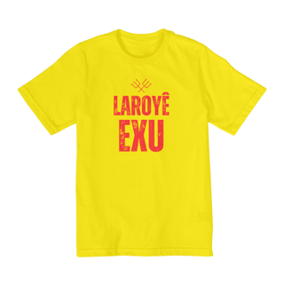 Nome do produto Camiseta Infantil Exu Quality (10 a 14 - logo vermelho)