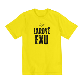 Nome do produto Camiseta Infantil Exu Quality (2 a 8 - logo preto)