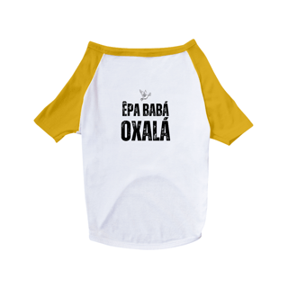 Nome do produto Roupa Pet Oxalá